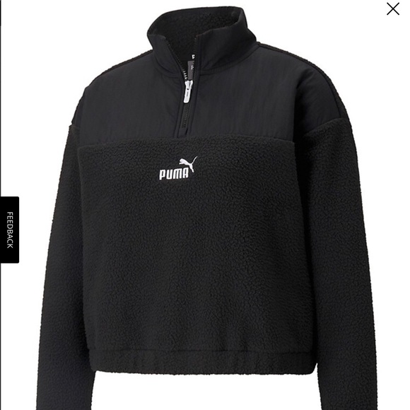 Puma Tops - Puma Half Zip Sweatshirt NWT